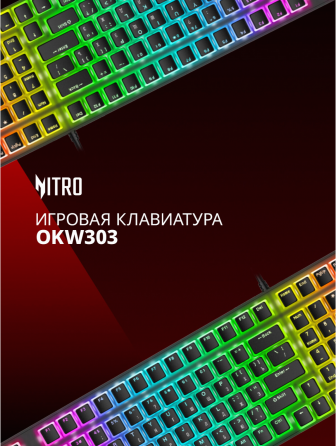 Клавиатура Acer Nitro Okw303, русские и английские буквы (Zl. Kbdcc.01d) (арт-2891) Донецк