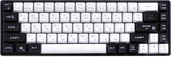 Клавиатура Defender Aris Gk-349, Usb, белый + черный [45349] (арт-2202) Донецк