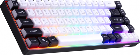 Клавиатура Defender Aris Gk-349, Usb, белый + черный [45349] (арт-2202) Донецк