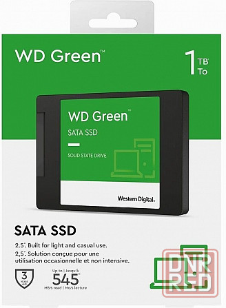 Твердотельный накопитель Ssd 1tb Western Digital Green Wds100t3g0a Sata3 2.5 (арт-4476) Макеевка - изображение 4