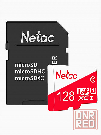 Карта памяти Microsdhc Netac P500 Eco Nt02p500eco-128g-R 128gb (с Sd адаптером) (арт-1524) Донецк - изображение 4