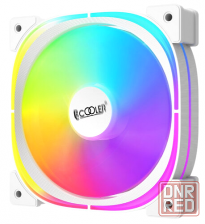 Вентилятор Pccooler Ef120 Argb White 4pin Pwm + 3pin Argb, 600-1500 об/мин Retail (арт-3748) Макеевка - изображение 2