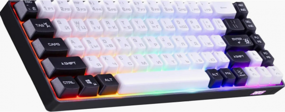 Клавиатура Defender Aris Gk-349, Usb, белый + черный [45349] (арт-7280) Макеевка