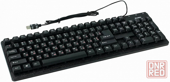 Клавиатура Sven проводная Standard 301, Usb, 104 клавиши, черная (Sv-03100301ub) (арт-5513) Донецк - изображение 1