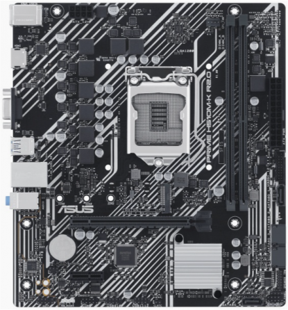 Материнская плата Asus Prime H510m-K R2.0, Lga 1200, Intel H470, Matx, Ret (арт-4597) Донецк