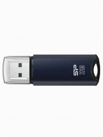Usb-флешка Silicon Power Marvel M02 Sp032gbuf3m02v1b 32gb Usb 3.0, синий (арт-7397) Донецк