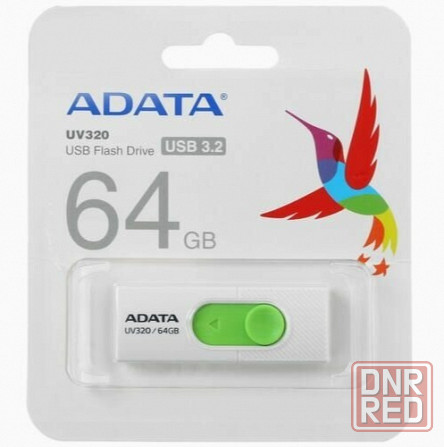 Память Usb Flash 64 гб Adata Uv320 [Auv320-64g-Rwhgn] (арт-8258) Макеевка - изображение 4