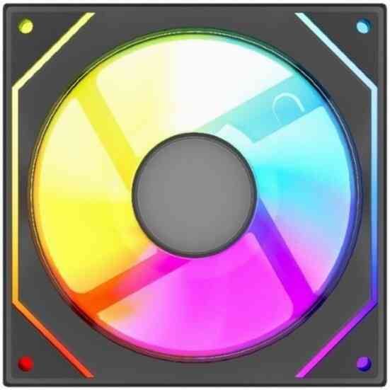 Вентилятор Powercase M52-12, Argb, черный (арт-8166) Донецк