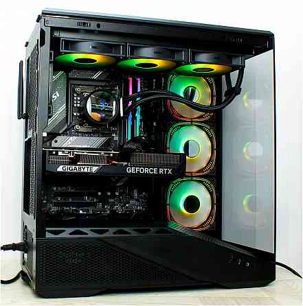 Игровой компьютер Byte-Thunderstrike | Intel Core I5-13600kf (14ядер/20потоков) | 850w | Ssd 2тб | 3 Донецк