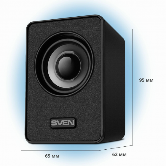 Колонки Sven 135, 2.0, черный [Sv-020231] (арт-6972) Донецк