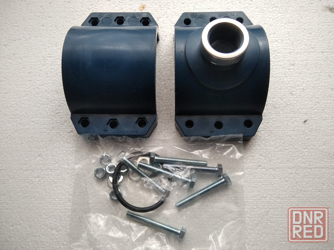 Хомут-врезка Unidelta 110*1" Донецк - изображение 3