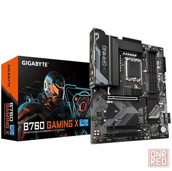 Материнская плата Gigabyte B760 Gaming X (Lga1700/B760/4xddr5/3xpci-Ex16/3xm.2/Sb7.1/Glan/Hdmi/Displ Макеевка - изображение 1