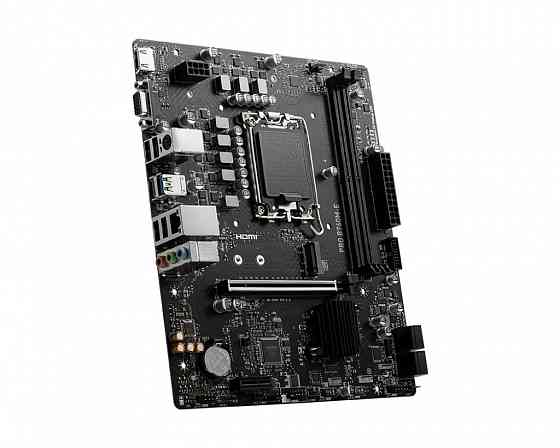 Материнская плата Msi Pro B760m-E Ddr5, Lga 1700, Intel B760, Matx, Ret (арт-6007) Макеевка