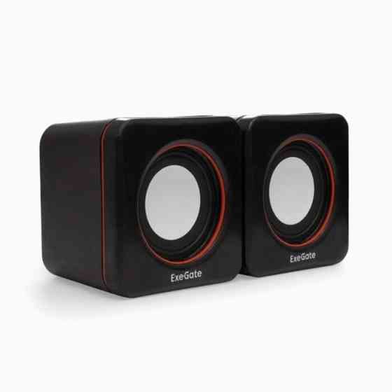 Акустическая система стерео Exegate Disco 160 Ex287050rus, 2x3вт, питание от Usb, черный (Ret) (арт- Макеевка