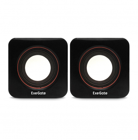 Акустическая система стерео Exegate Disco 160 Ex287050rus, 2x3вт, питание от Usb, черный (Ret) (арт- Макеевка