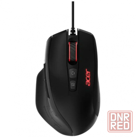 Мышь проводная Acer Omw124 черный, 6400 Dpi, Usb, кнопки - 8 (арт-7594) Макеевка - изображение 1