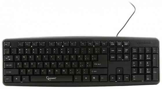 Клавиатура Gembird Kb-8320u-Bl, Usb, черный тип подключения: проводная, интерфейс: Usb (арт-5356) Донецк