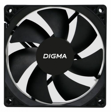 Вентилятор Digma Dfan-90 90х90x25 черный 3-Pin 4-Pin (Molex) Ret (арт-8097) Донецк