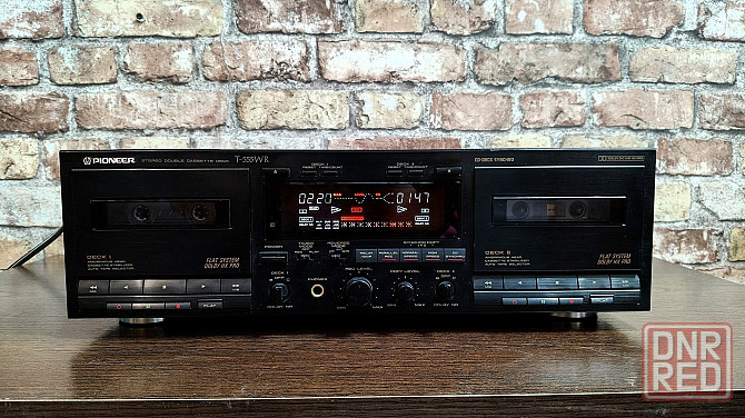 2-х кассетный магнитофон "Pioneer"-T-555WR Донецк - изображение 3