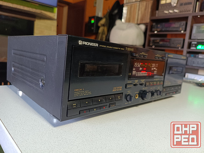 2-х кассетный магнитофон "Pioneer"-T-555WR Донецк - изображение 1