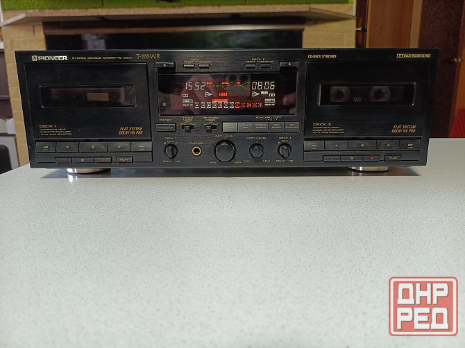 2-х кассетный магнитофон "Pioneer"-T-555WR Донецк - изображение 3