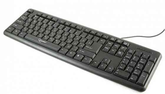 Клавиатура Gembird Kb-8320u-Bl, Usb, черный тип подключения: проводная, интерфейс: Usb (арт-3534) Макеевка
