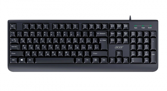 Клавиатура Acer Okw400, проводная, Usb, черный (Zl. Kbdee.01c) (арт-7689) Донецк