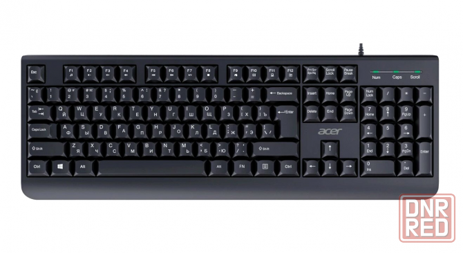 Клавиатура Acer Okw400, проводная, Usb, черный (Zl. Kbdee.01c) (арт-7689) Донецк - изображение 1