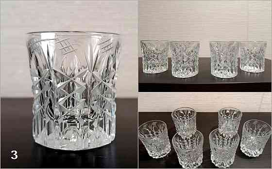 Винтаж. Бокалы, стопки, рюмки. 1970-1990 гг. Донецк