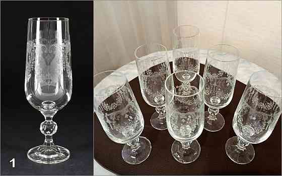 Винтаж. Бокалы, рюмки, стаканы. 1970-1990 гг. Донецк