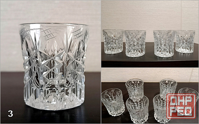 Винтаж. Бокалы, стопки, рюмки. 1970-1990 гг. Донецк - изображение 6