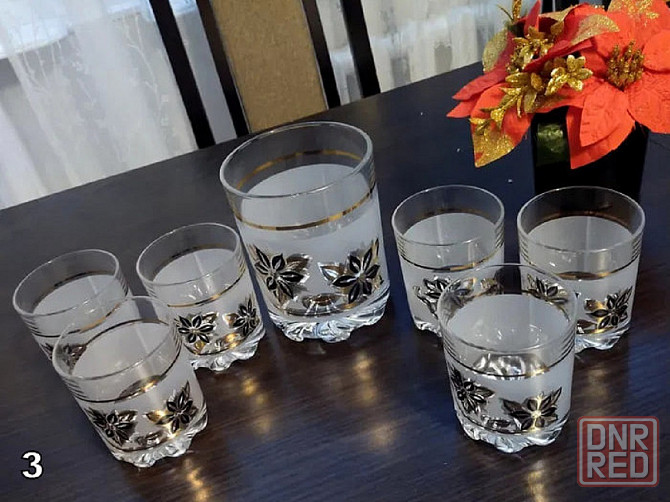 Винтаж. Бокалы, рюмки, стаканы. 1970-1990 гг. Донецк - изображение 4