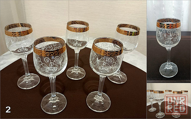 Винтаж. Бокалы, рюмки, стаканы. 1970-1990 гг. Донецк - изображение 3