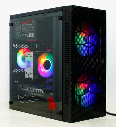 Игровой компьютер Byte-Hyperfluxpro| Intel Core I3-13100f (4 ядра/8 потоков) | 600w | Ssd M.2 Nvme 5 Макеевка