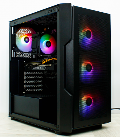 Игровой компьютер Byte-Horizonhunter| Intel Core I3-12100f (4ядер/8потоков) | 650 вт | Ssd M.2 1 тб Макеевка