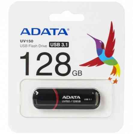 Usb-флешка A-Data Auv150-128g-Rbk 128gb Uv150, Usb 3.0, черный (арт-7667) Донецк