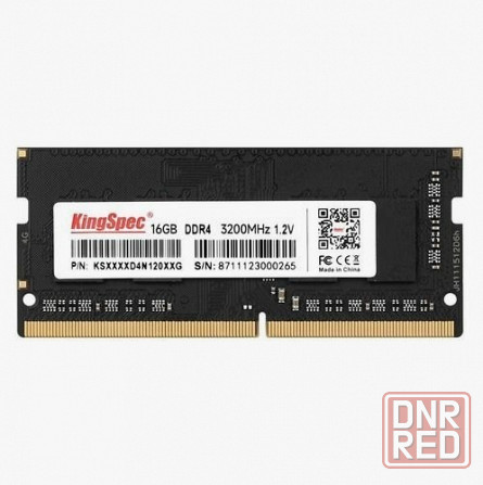 Оперативная память Kingspec Ks3200d4n12016g Ddr4 - 1x 16гб 3200мгц, для ноутбуков (So-Dimm), Ret (ар Донецк - изображение 2