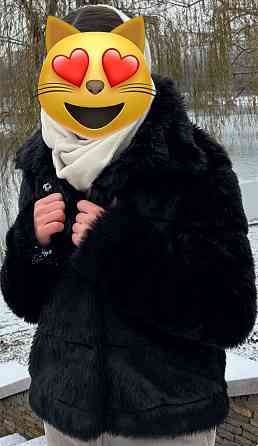 Шуба черная Донецк