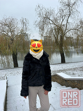 Шуба черная Донецк - изображение 2