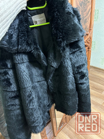 Шуба черная Донецк - изображение 1