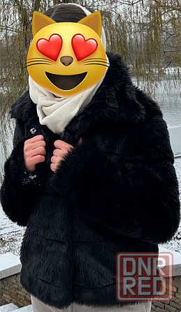 Шуба черная Донецк - изображение 4