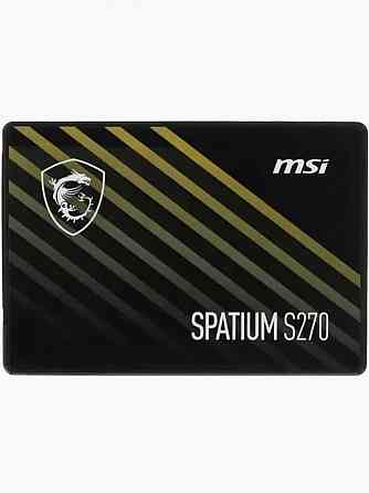 Ssd 2.5" 240gb Sata Msi Spatium S270 (S78-440n070-P83) 500/400, Iops 50/80k, Mtbf 2m, 110tbw, 0,25dw Донецк
