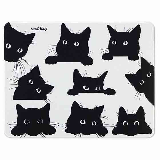 Коврик для мыши Smartbuy Cat-1, 360*270*3мм, ткань+резиновая основа, 365523 (арт-7798) Донецк