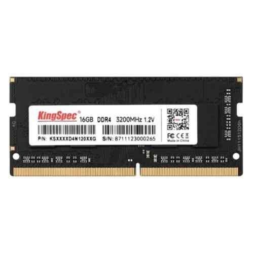 Оперативная память Kingspec Ks3200d4n12016g Ddr4 - 1x 16гб 3200мгц, для ноутбуков (So-Dimm), Ret (ар Макеевка