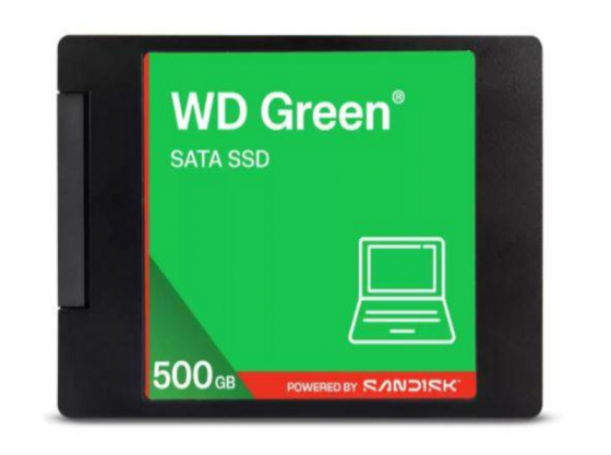 Твердотельный накопитель Ssd Wd Green Wds500g5g0a 500gb, 2.5", Sata Iii, R/W - 545/510 Mb/S 3d-Nand Донецк