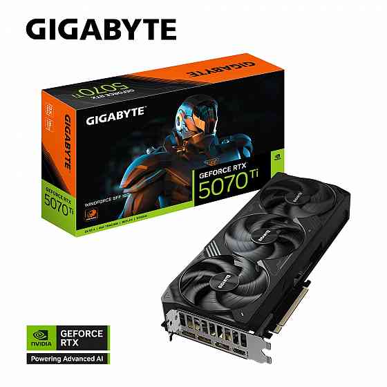 Видеокарта Gigabyte Geforce Rtx 5070 Ti Windforce Sff 16gb (Gv-N507twf3-16gd) (арт-3122) Донецк