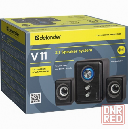 Колонки 2.1 Defender V11 11 вт, Usb (65111) (арт-6801) Донецк - изображение 3