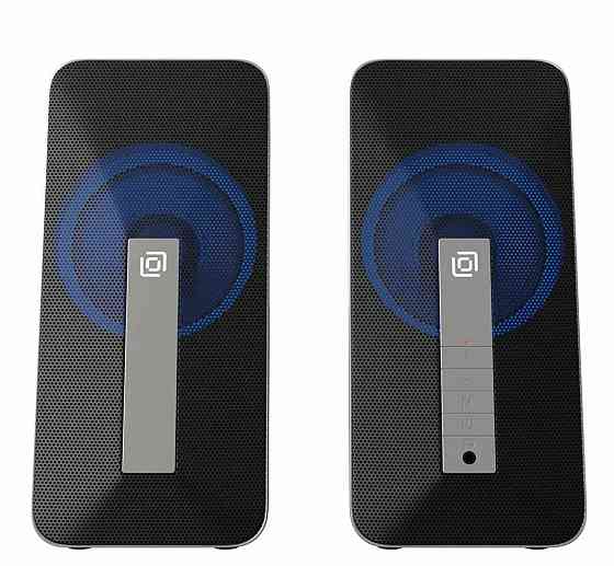 Колонки Bluetooth Oklick Ok-130, 2.0, Rgb-подстветка, черный (1458495) (арт-8934) Донецк