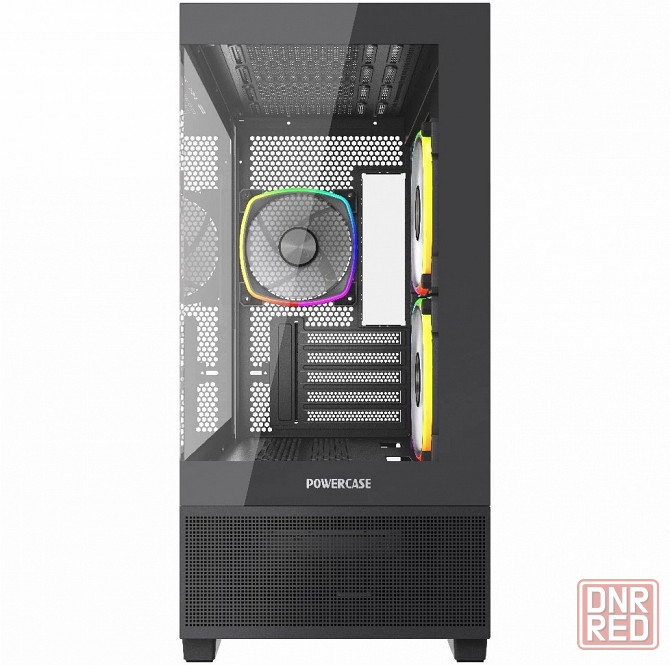 Компьютерный корпус Powercase Vision Micro M3b Tg Argb Black (Cvmmb-A3) (арт-4031) Макеевка - изображение 1