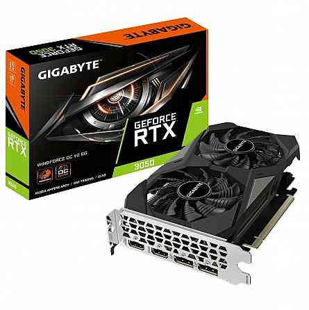 Видеокарта Gigabyte Rtx3050 Windforce Oc V2 6gb Gddr6 96bit 2xdp 2xhdmi 2fan Rtl (арт-2303) Макеевка